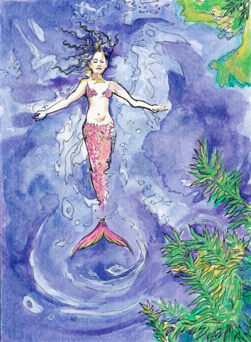Mermaid Lagoon by Kathy Nutt
